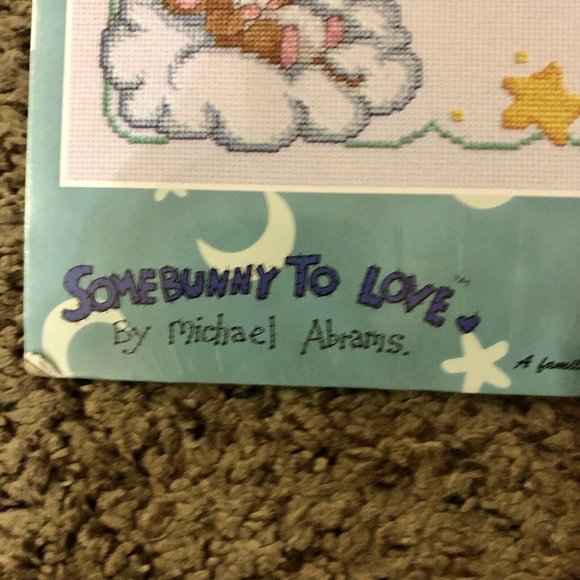 Janlynn Counted Cross Stitch Kit NEW Crescent Moon Birth Announcement 063-0102 - Picture 6 of 8